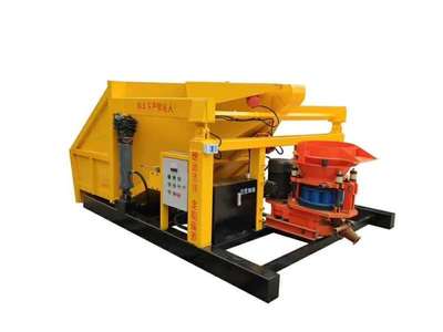 西安吊裝式噴漿車 混凝土泵送新利器，助力高效施工