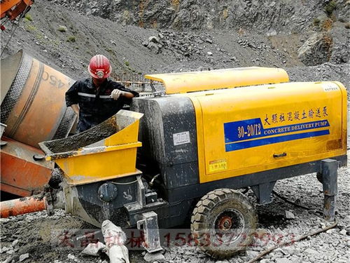 宏晶機械混凝土泵 低壓50型 實現高效、低噪的混凝土泵送解決方案